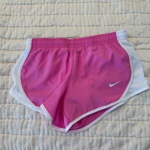 Girls Nike Pink Athletic Shorts